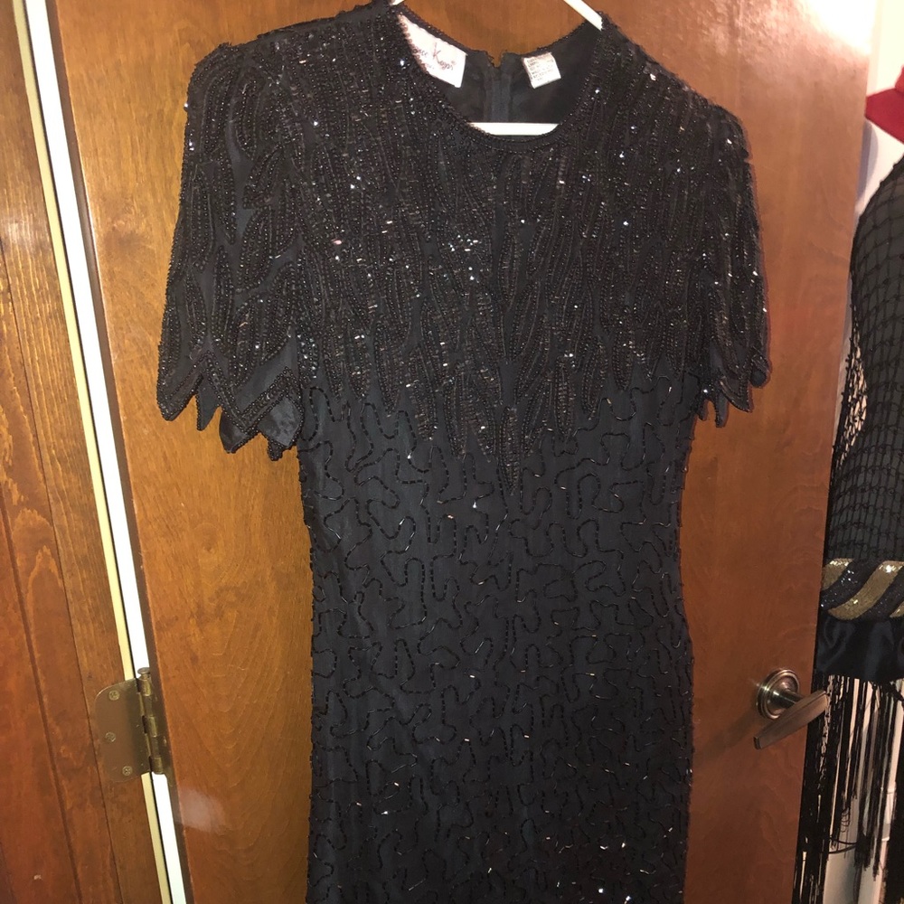 Beautiful black sequin dress